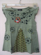 Hojari fabric printed kids wear dress, Gender : Girls