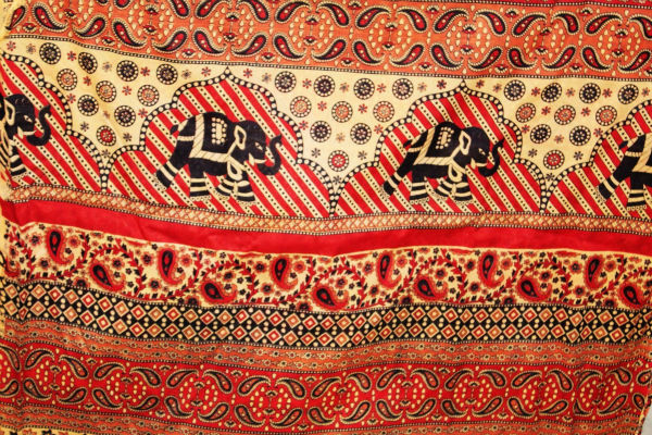 Vintage Ethnic Printed Fabric