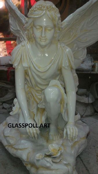Fiber Angel Statue