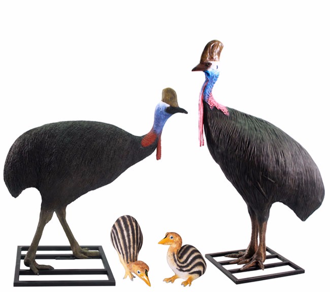 Glasspoll Art offering Fiberglass Bird statue