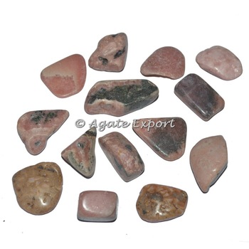 New Natural Rhodochrosite Tumbled Stones