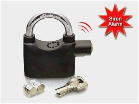 Aluminium High Security Alarm Lock, for Cabinets, Glass Doors, Main Door, Voltage : 24volts