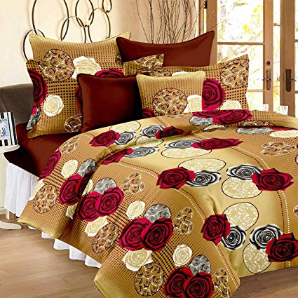Double Bed Sheet, for Home, Pattern : Printed