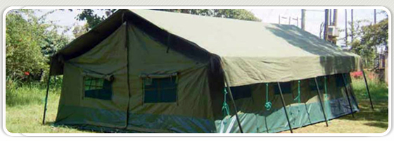 Frame Tent and Army Tent