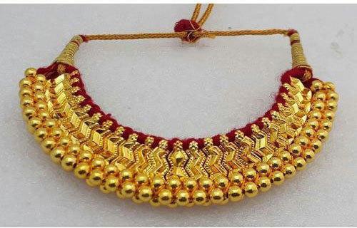 Gold Plated Imitation Necklace, Purity : 22crt