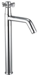 Extended Body Chrome Plated Pillar Cock Tap