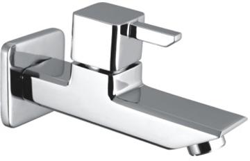 Corsa Stainless Steel SS Long Body Tap, Color : Silver