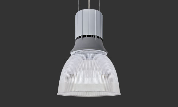 Integral pendant for compact fluorescent and induction lamps