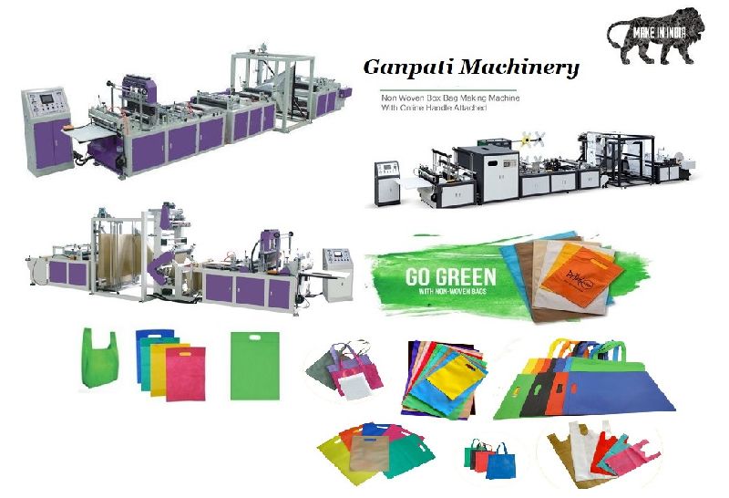 B-700 Non Woven Box Bag Making Machine Manufacturer Supplier from Faridabad  India