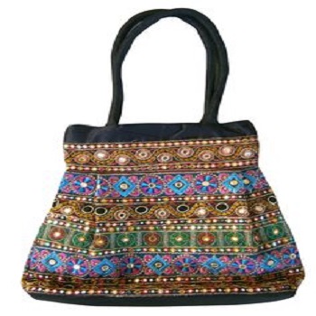Suzani Embroidery Matka Handbags