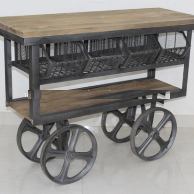 kitchen cart trolley with drawers