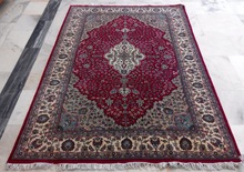 100% Wool hand knotted handmade carpet, Feature : Anti-Slip