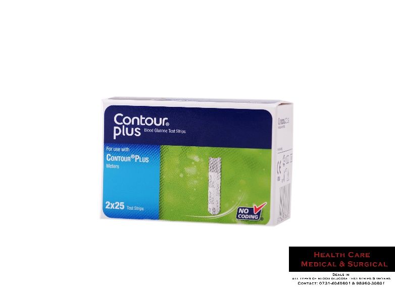 Contour Plus Blood Glucose Test Strips, for Clinical, Feature : High Accuracy