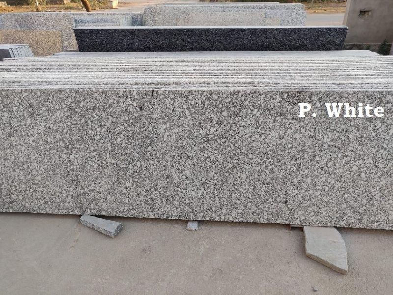 P. White (F) Granite Slab