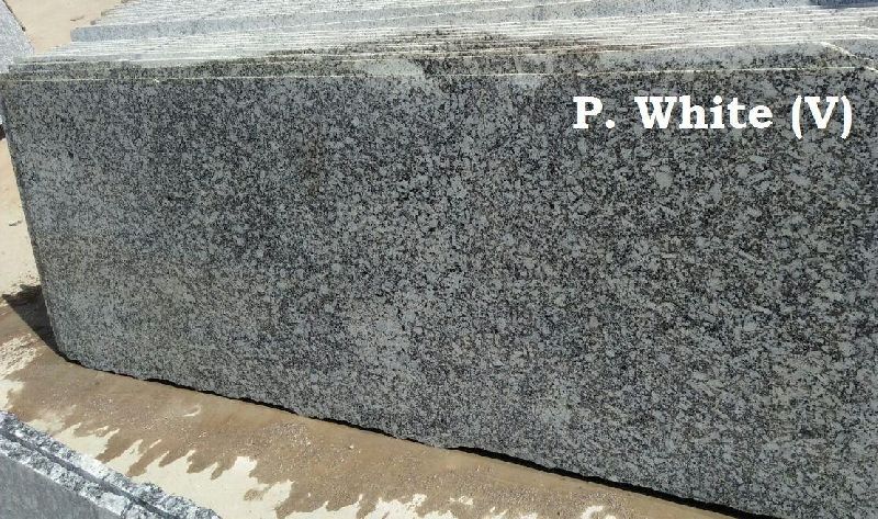 P. White (V) Granite Slab