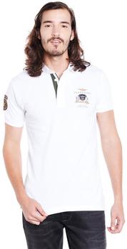 Cotton White Collar Branded Mens T Shirts