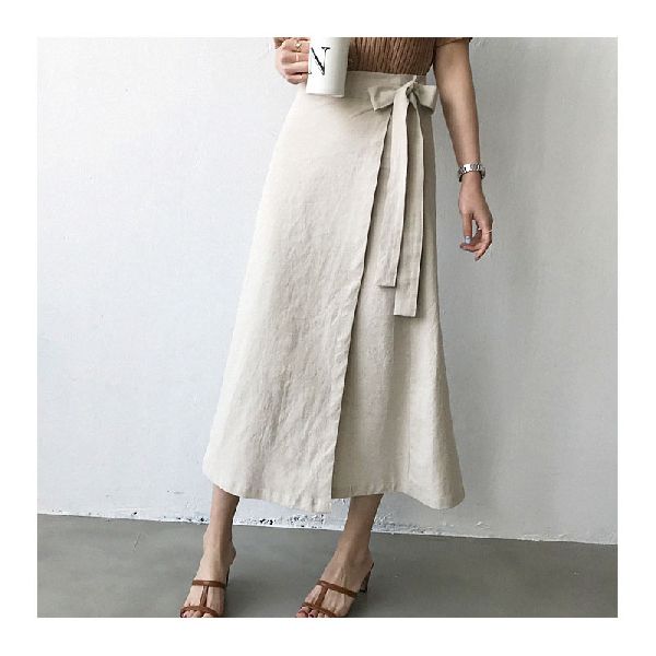 Cotton Ladies Plain Long Skirts, Size : M, Technics : Woven at Best ...