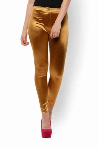 Plain Color Satin Leggings, Size : Free Size at Best Price in