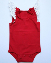 sleeveless Baby Rompers With Wings