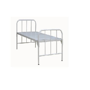 Metal Hospital Cot Bed, Color : White