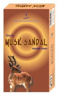 Musk Sandal Incense Cone