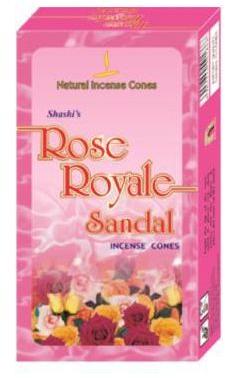 Rose Royale Sandal Incense Cone