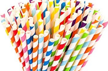 Printed Paper Paper Straw