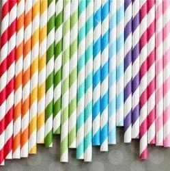 Sheeted Paper Straw, for Event Party Supplies, Utility Dishes