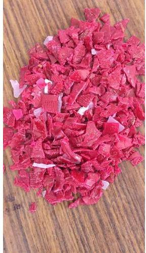 Pink Pet Flakes, for Fiber Plants