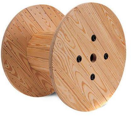 66 Inch Wooden Cable Drum