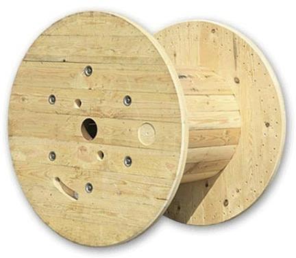 76 Inch Wooden Cable Drum