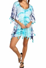 Cotton Kaftan Poncho