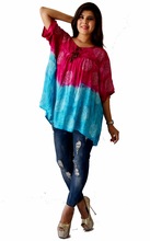 Tie AND Dye Rayon Top, Feature : Washable