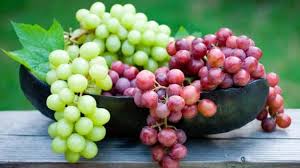 Fresh Organic Grapes, Color : Light Green, Light Pink
