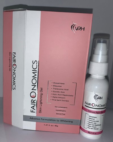 Skin Lightening Fairness Aqua Gel, for Parlour, Personal, Certification : FDA