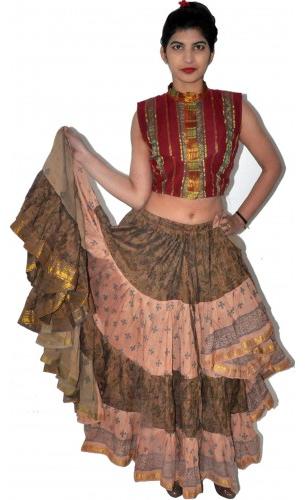 COTTON VINTAGE SAREE SKIRT