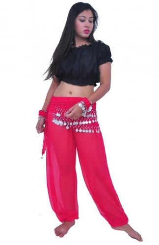 BellyLady Belly Dance Harem Pants Tribal Baggy Arabic Halloween PantsWhite   Amazonin Clothing  Accessories