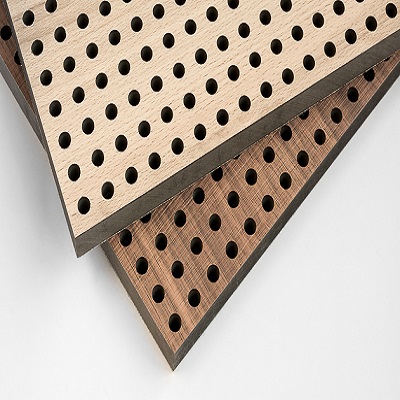 Perforated Wooden Slats