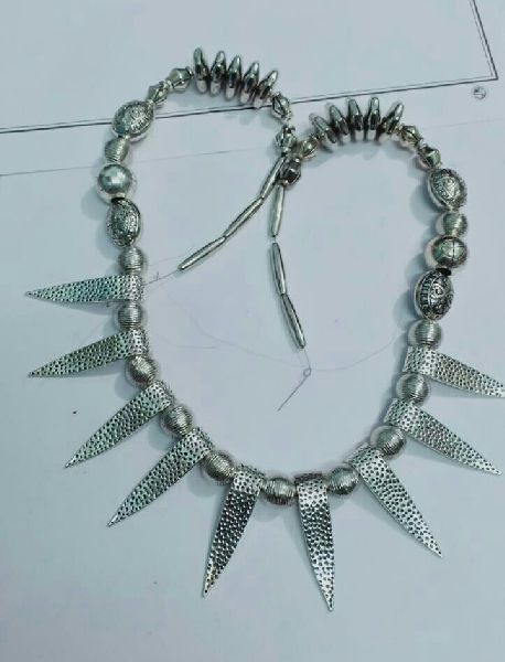 German Sliver Necklace, Style : Modern
