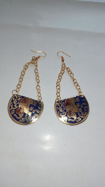 Metal Brass Earring, Occasion : Casual Wear