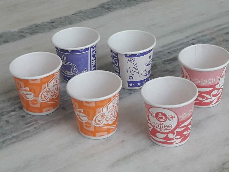 Paper cups, Style : Single Wall