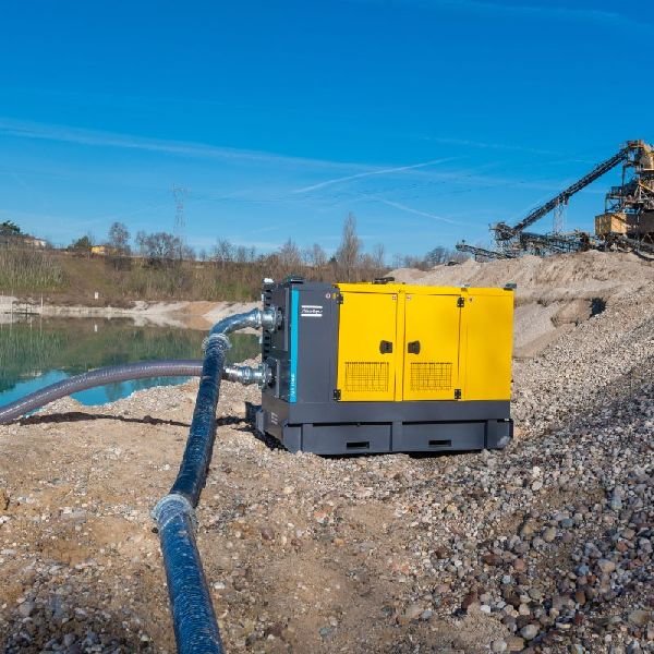 Dewatering surface pumps
