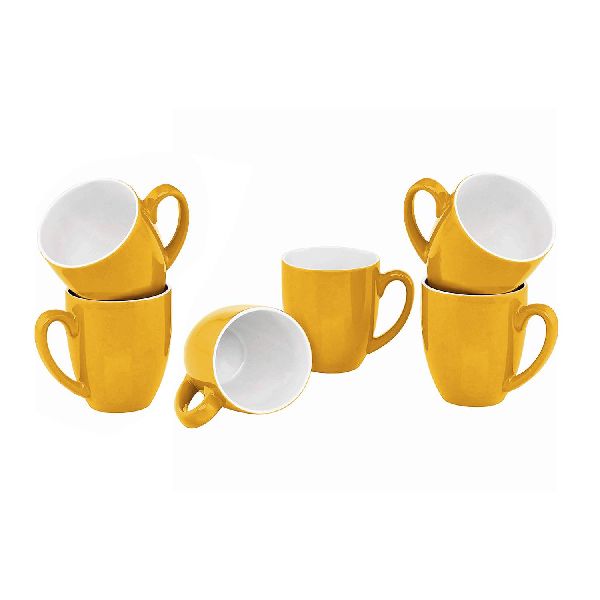 Ceramic Yellow Mug-Set