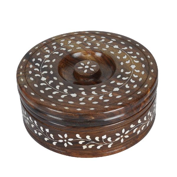 Sheesham Wood Chapati Box