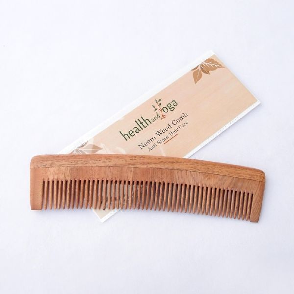 Neem Wood Fine Tooth Comb