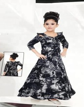 Newly arrival long skirts for girl, Technics : Printed