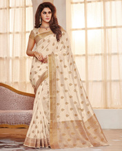 Heavy lacha lehenga style saree, Feature : Designer Blouse Material