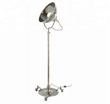 Brass Wheel Floor Lamp, for Home, Style : Modern