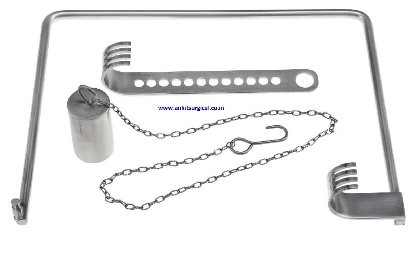Charnley Retractor With Weight & Chain