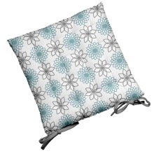 100% Cotton Chair Pad, for Home, Garden, Hotel, Pattern : Printed